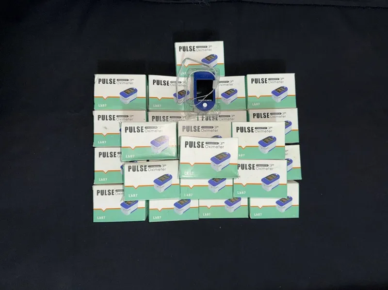 Пульсоксиметр Fingertip Pulse Oximeter LK-87 optom narxda Fingertip P — фото 2