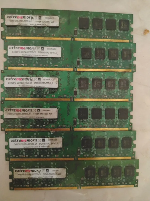Sotiladi: DDR2 512MB operativ xotira (RAM) 1 Sotiladi: DDR2 512MB operativ xotira (RAM) 1