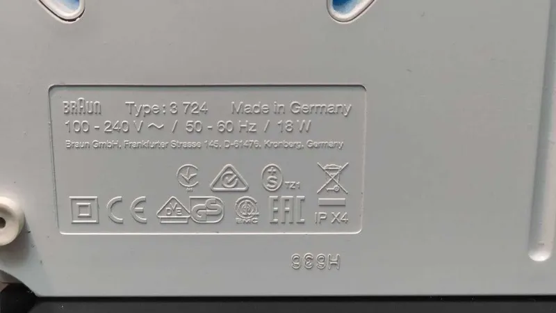 Ирригатор Braun Oral B - для чистки зубов (Германия). — фото 6
