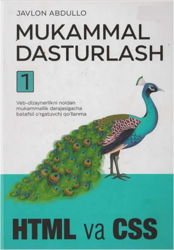 Mukammal dasturlash 1, 2 kitoblari sotiladi