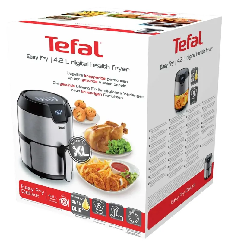 # Аэрогриль Tefal Easy Fry Deluxe 1500 Вт 4.2 л (EY401D15) 3