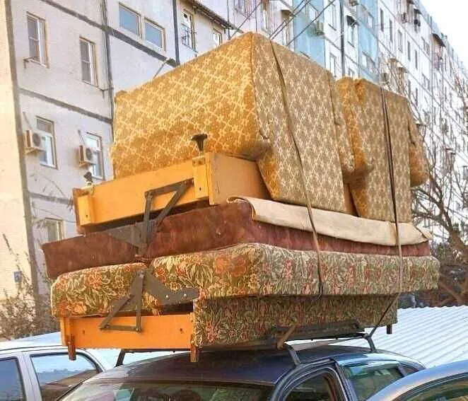 Вывоз мебели, выкинуть диван,кровать,матрас,шкаф,кресла,хлама,грузчикИ — фото 1