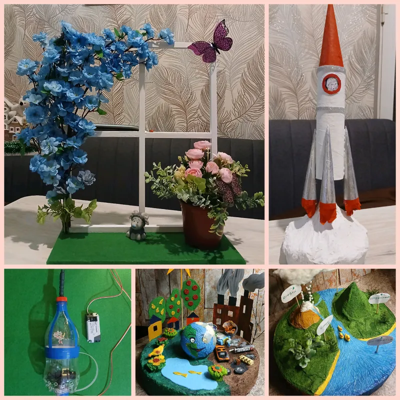 поделки ручной работы в школу в сад 2