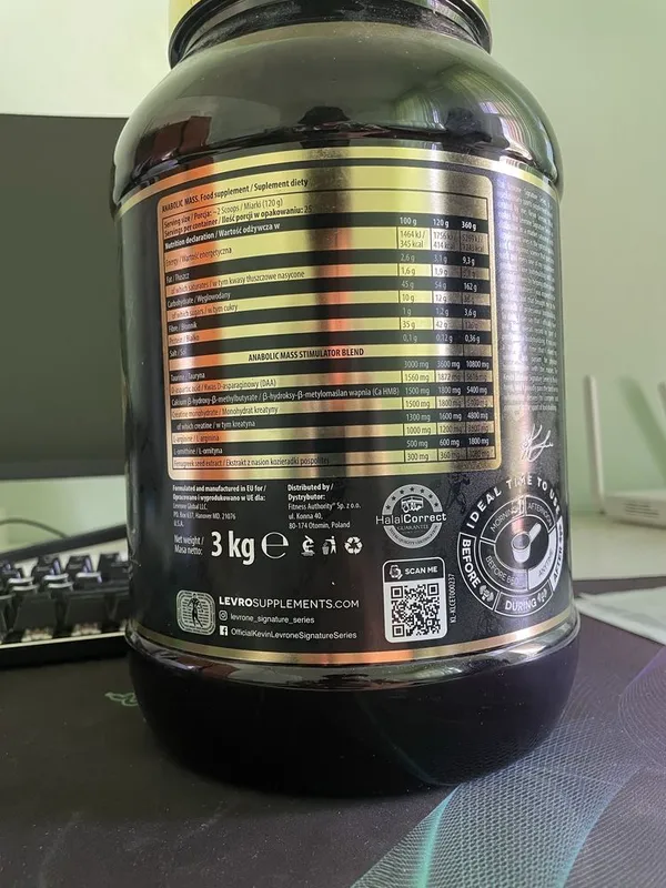 KV MASS GAINER 3 kg 100% — фото 1