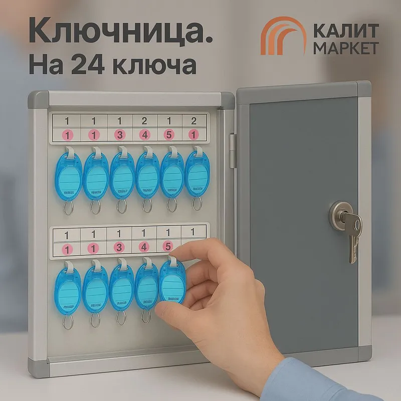 Шкаф для ключей 24 | Шкаф для склада и офиса Шкаф для ключей 24 | Шкаф для склада и офиса