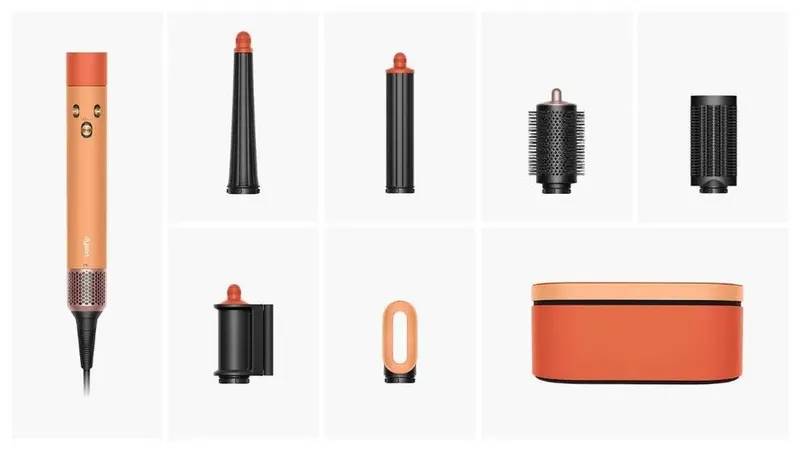 Dyson HS08 i.d. Straight+Wavy (Ceramic Apricot/Topaz) 3 Dyson HS08 i.d. Straight+Wavy (Ceramic Apricot/Topaz) 3