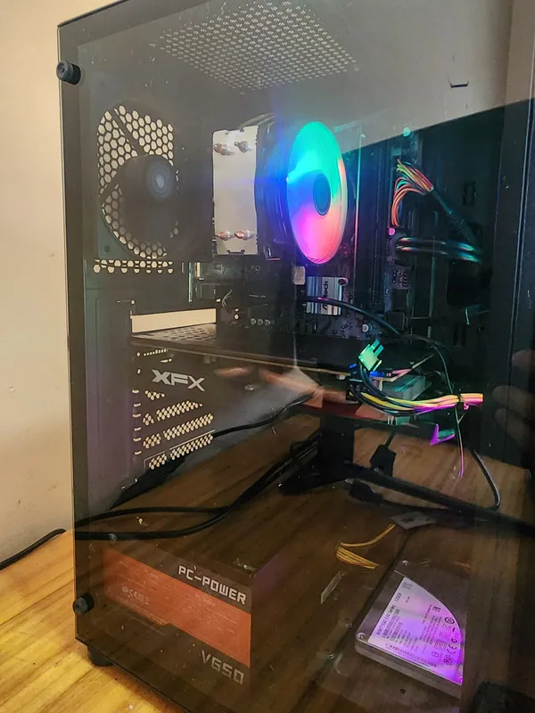 i3-10100f+rx580 8gb+8gb+128gb ssd GAMING sborka 2 i3-10100f+rx580 8gb+8gb+128gb ssd GAMING sborka 2