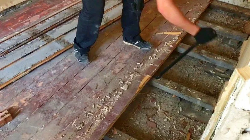 Демонтаж ПОЛА.Демонтаж деревянного и паркетного пола.Оперативно! Саша. — фото 3
