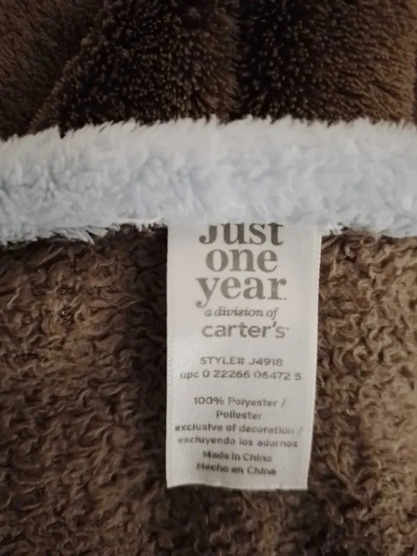 Мягкое теплое одеяло Carters 2