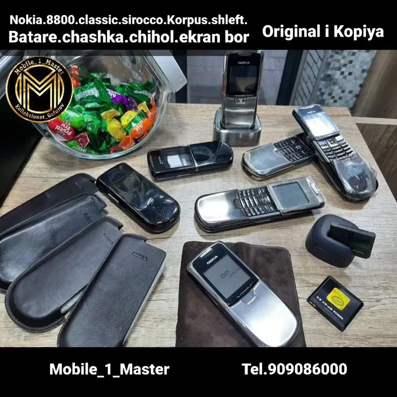 Nokia.8800.Zapchastlari Aksesuarlari bor