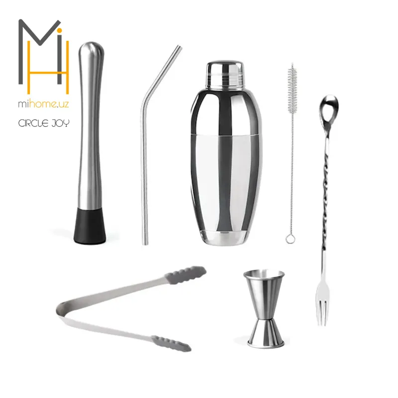 Коктейльный набор Xiaomi Circle Joy Bar Set 7 in 1 — фото 3 Коктейльный набор Xiaomi Circle Joy Bar Set 7 in 1 — фото 3