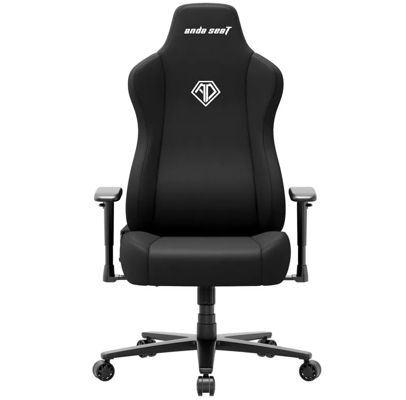 } Кресло AndaSeat Novis XL, ПВХ кожа, 1D-Armrests, чёрный — фото 1