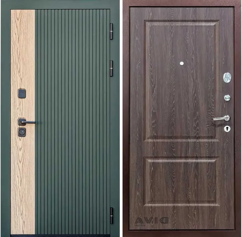 Металлические железные двери Temir eshik Mdf eshik межкомнатные Мдф — фото 3