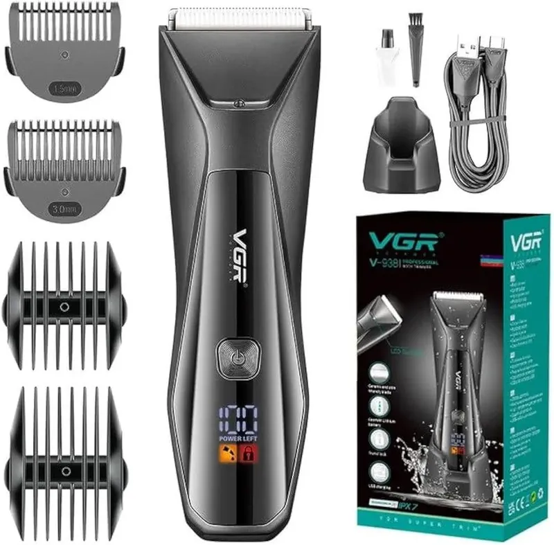 VGR V-938 Professional Soch va Soqol Mashinkasi (Yangi) Matn — фото 4