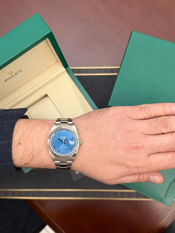 Rolex Datejust 41mm Steel and White Gold 3 Rolex Datejust 41mm Steel and White Gold 3