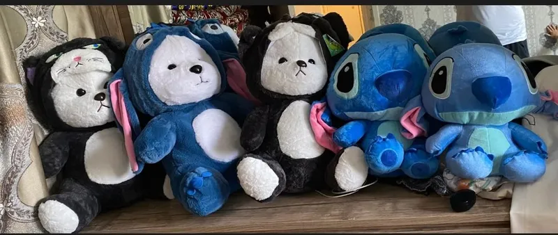 капюшонка Stich, медвежьи капюшонки, Stich, медвежата 4