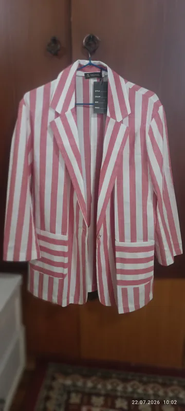 Yengil jaket, paxtali, yangi, 50 o‘lcham 1