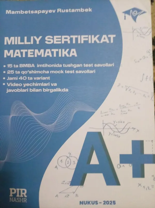 Matematika a+ kitobi Matematika a+ kitobi