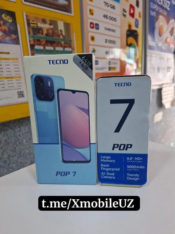 Techno Pop 7 4+4/64GB