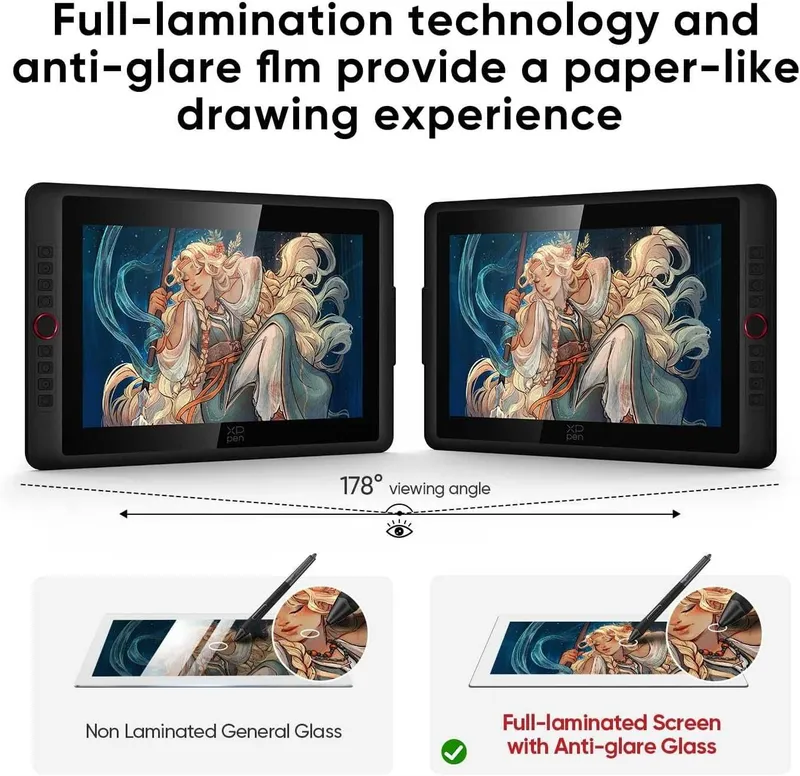Графический планшет с экраном Xp-Pen Artist 15.6 Pro V2 — фото 4