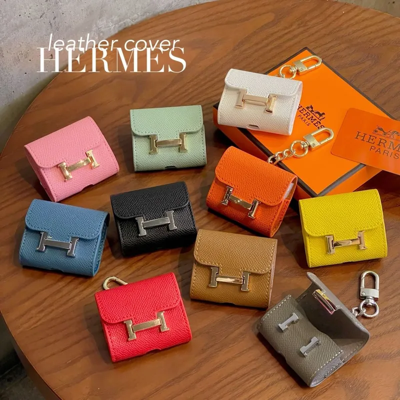 чехлы на эйрподсы Hermes — фото 3 чехлы на эйрподсы Hermes — фото 3