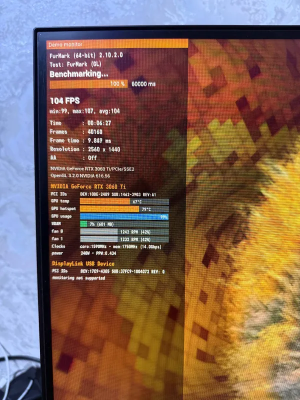 MSI Gaming Z Trio LHR RTX 3060 Ti videokartasi 7