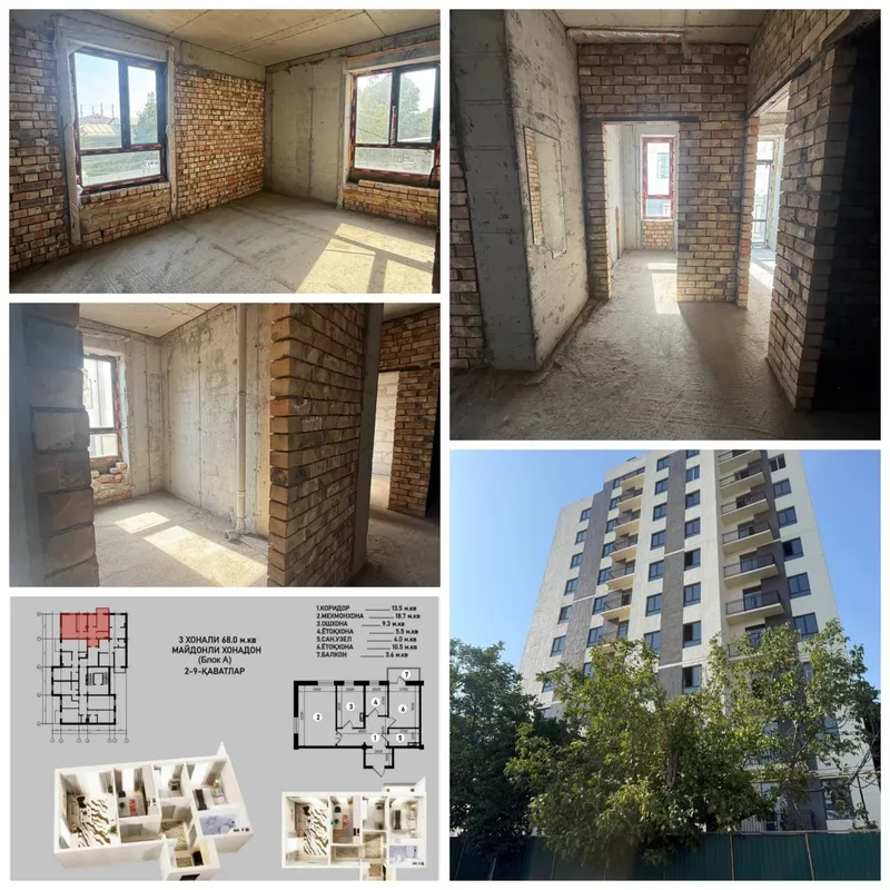 Олмазор тумани, ЖК Olmazor Residents да новостройка сотилади
