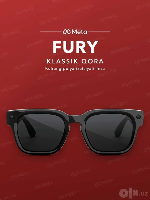Meta Glasses Fury Classic Black, polyarizatsiya — original 1 Meta Glasses Fury Classic Black, polyarizatsiya — original 1