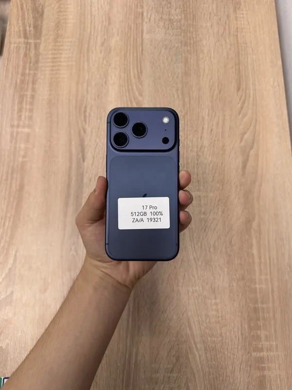 Iphone 17 Pro 512GB 100% muddatli to’lovga ham bor!