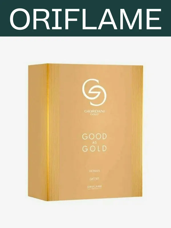 ORIFLAME - Giordano gold good as gold gift set 4 ORIFLAME - Giordano gold good as gold gift set 4