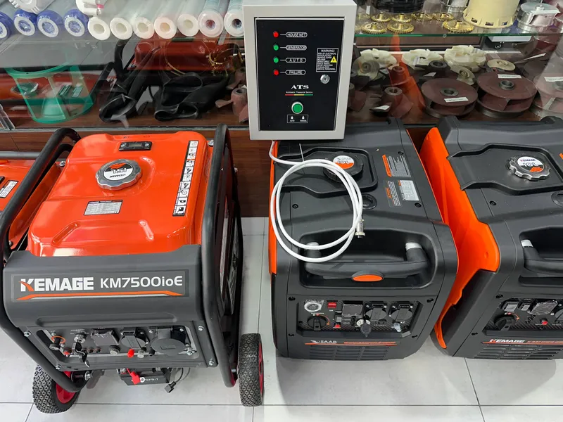 генератор kemage saab 5.5kw +ATC BOX inverter — фото 3