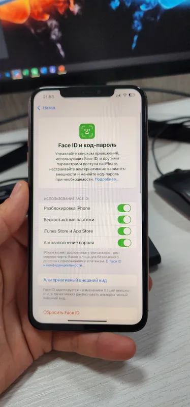 iphone Xs Max 64GB Face id True ton ishlidi Qlich 8