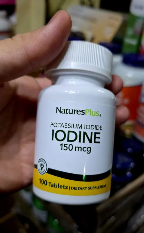 ДОСТАВКИ НЕТ NaturesPlus iodine 150 йод ,100шт