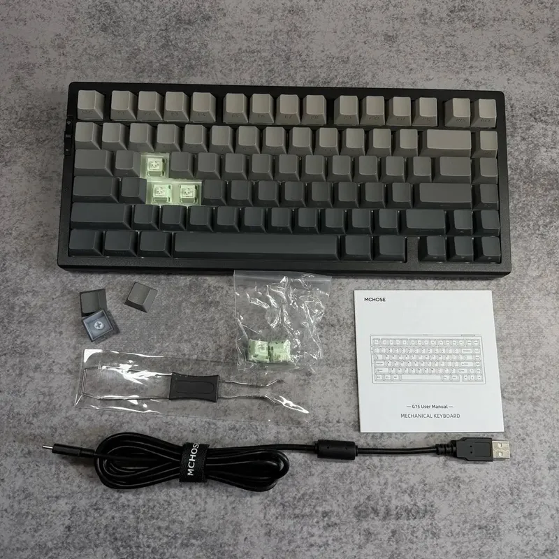MCHOSE G75 Pro / G75 V2 — современная механическая клавиатура — фото 3