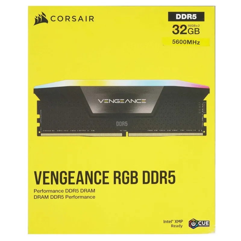 - Оперативная память Corsair DDR5 32GB (2x16GB) 5600MHz RGB 3 - Оперативная память Corsair DDR5 32GB (2x16GB) 5600MHz RGB 3