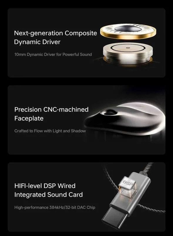 Игровые внутриканальные наушники ATK Horizon DSP — фото 2