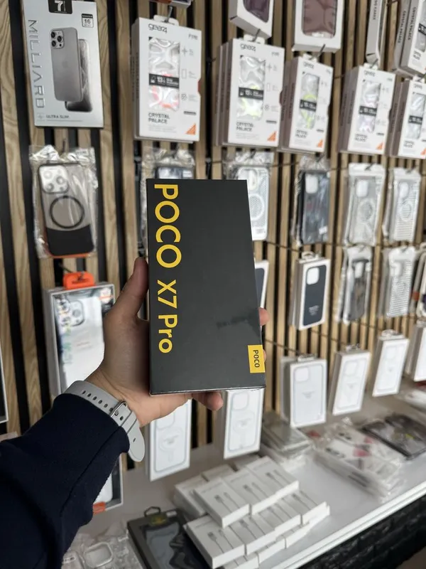 Poco x7pro 12/256 12/512 1yillik kafolat — фото 1