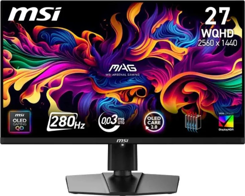Монитор MSI 26.5" Mag 271QP QD-OLED X28 280hz
