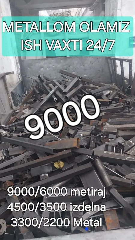 9000 Sum. Metallom Metallolom Metalom olamiz — фото 2