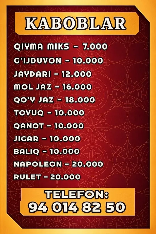 Shashlik markaz 1 Shashlik markaz 1