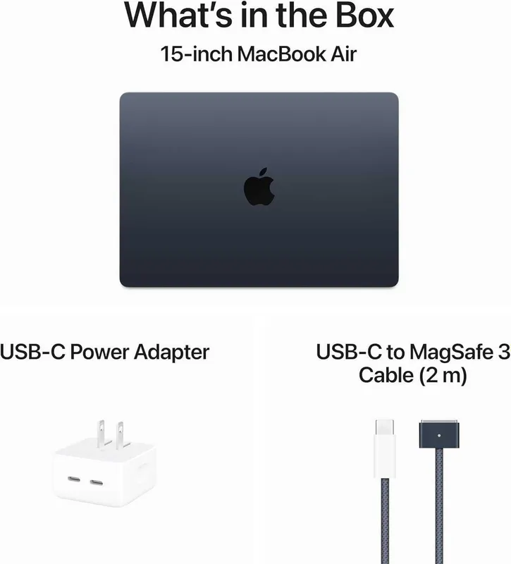 Apple MacBook Air 15 M3 chip 8GB Unified Memory, 512GB 3 Apple MacBook Air 15 M3 chip 8GB Unified Memory, 512GB 3