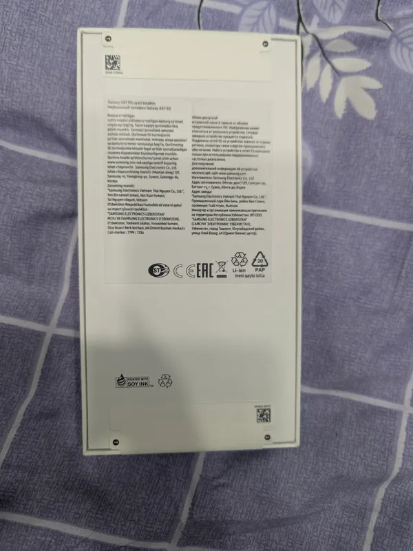 Samsung A57,kulrang,8/256, yangi/ochilmagan 3 Samsung A57,kulrang,8/256, yangi/ochilmagan 3