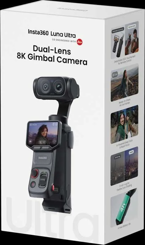 Insta360 Luna Ultra 8K Gimbal Camera / новые — фото 3