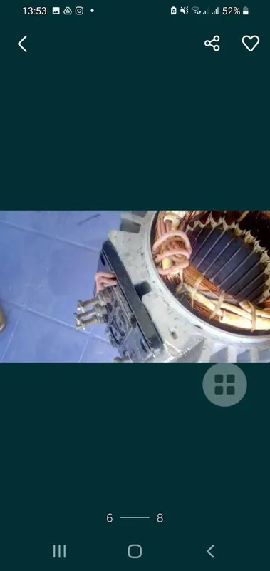Электродвигатель 250Ватт,3 фаз,1380оборот 6