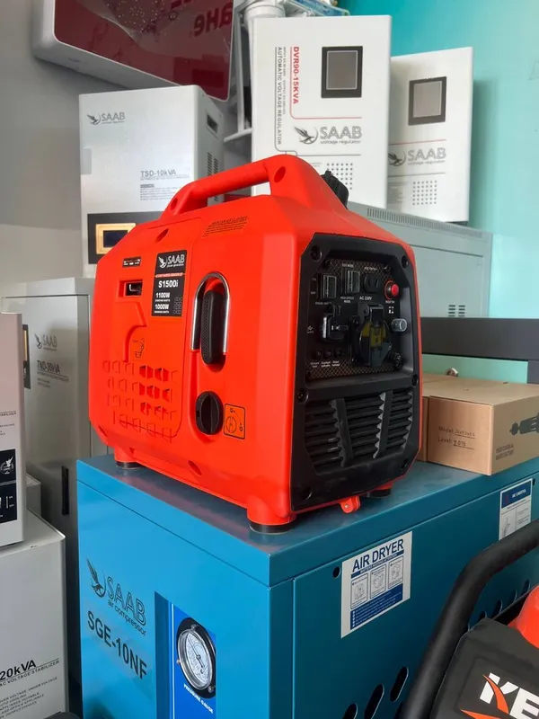 1.1 кВт инверторли генератор Saab invertorli generator SAAB S1500 optm — фото 1