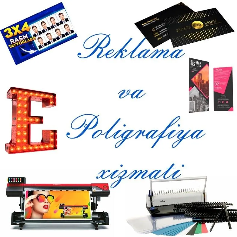 Reklama xizmatlari Reklama xizmatlari