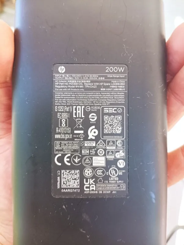 Блок питание blok hp 200w 2