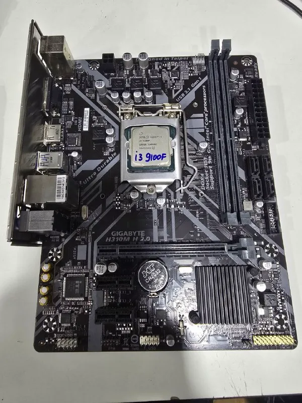 Gigabyte H310 protsessorli ishlatilgan ona plata 2 Gigabyte H310 protsessorli ishlatilgan ona plata 2