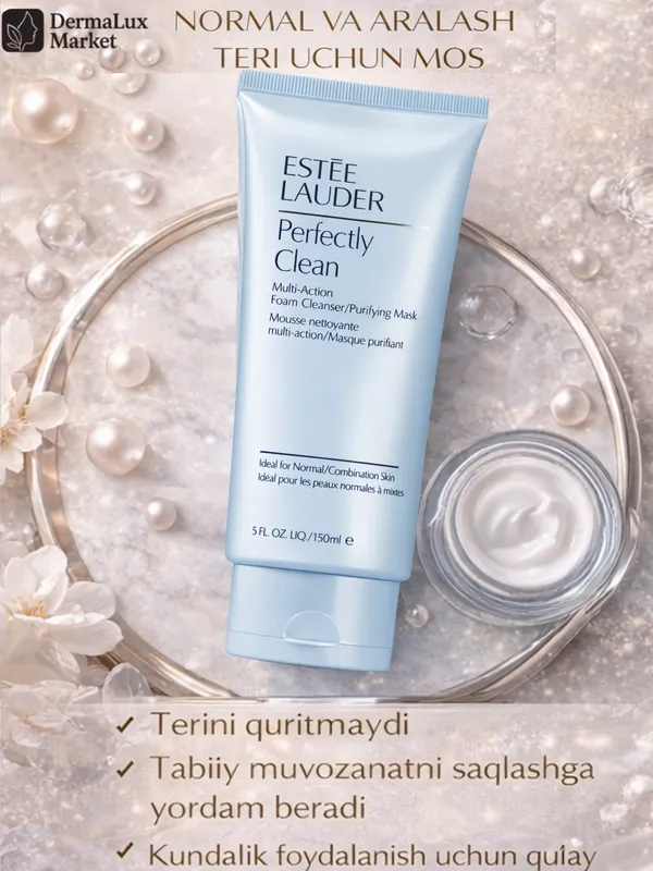 Очищающая пенка 2в1 Perfectly Clean Estée Lauder — фото 3