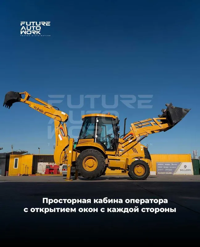 LOVOL FLB468-II Экскаватр погрузчик насияга — фото 2